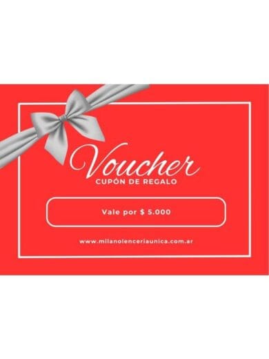 Vaucher $ 5.000